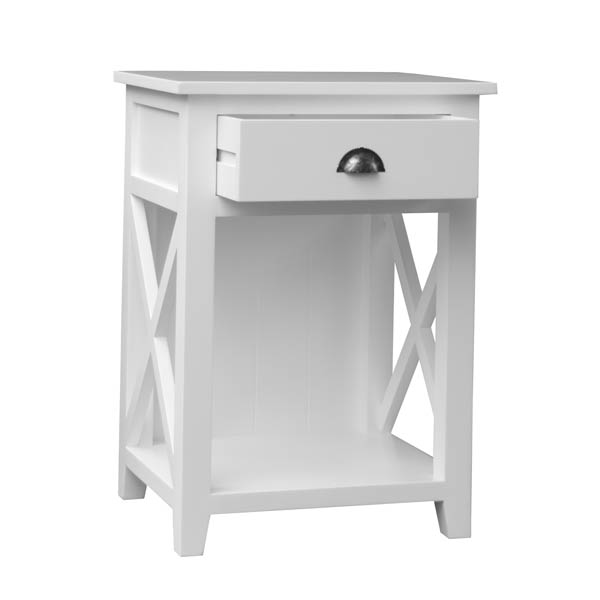 white nightstand